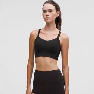 Lululemon Like A Cloud Longline Bra (black)